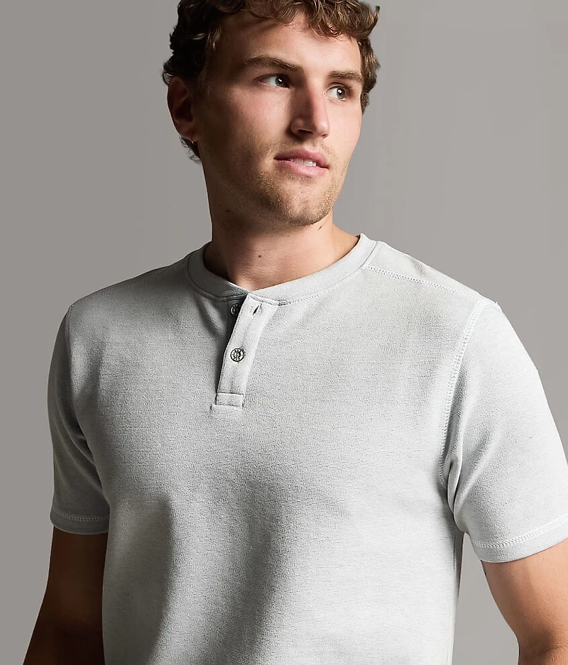 Contrast Stitch Henley