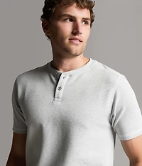 Contrast Stitch Henley