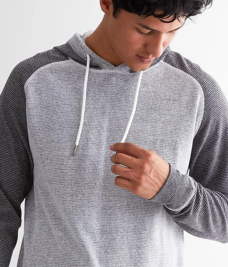 Textured Knit Hoodie
