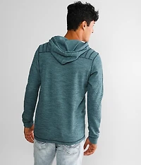Thermal Henley Hoodie