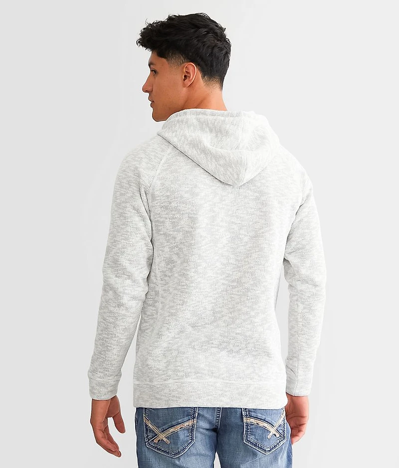 Textured Knit Hoodie
