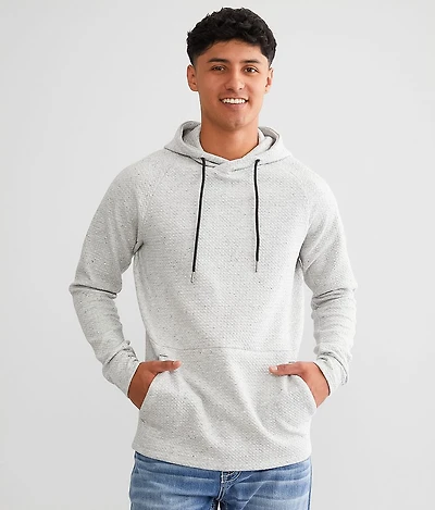 Textured Knit Hoodie