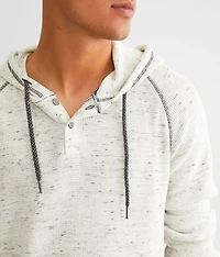 Waffle Henley Hoodie