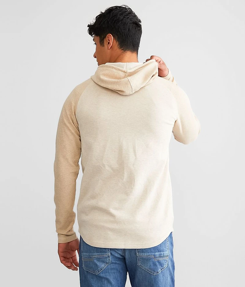 Raglan Henley Hoodie