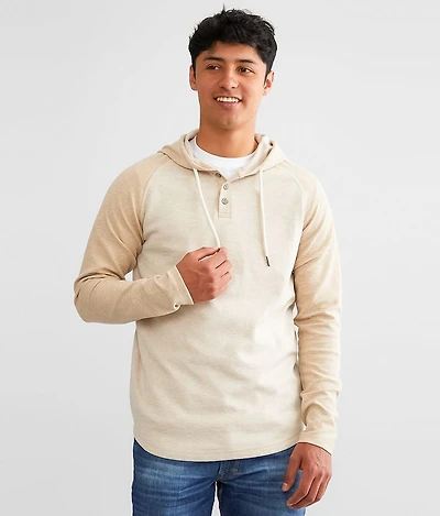 Raglan Henley Hoodie