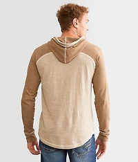 Marled Raglan Hoodie