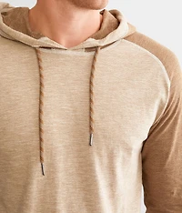 Marled Raglan Hoodie