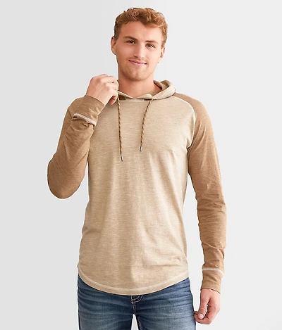 Marled Raglan Hoodie