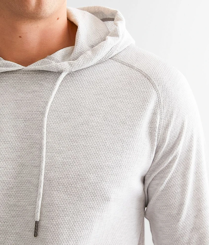 Textured Knit Hoodie