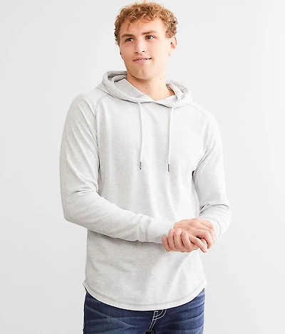 Textured Knit Hoodie