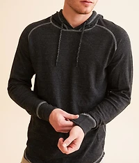 Textured Knit Hoodie