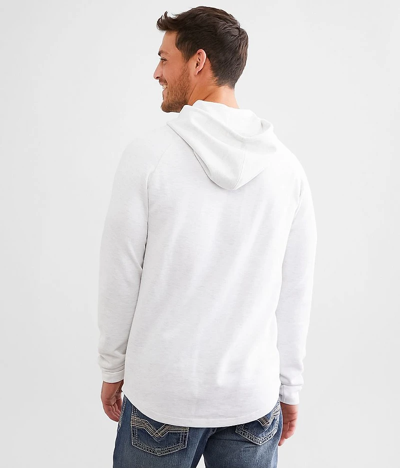Marled Henley Hoodie