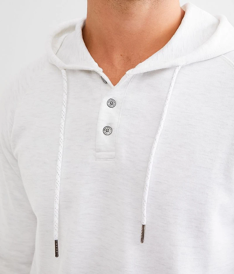 Marled Henley Hoodie