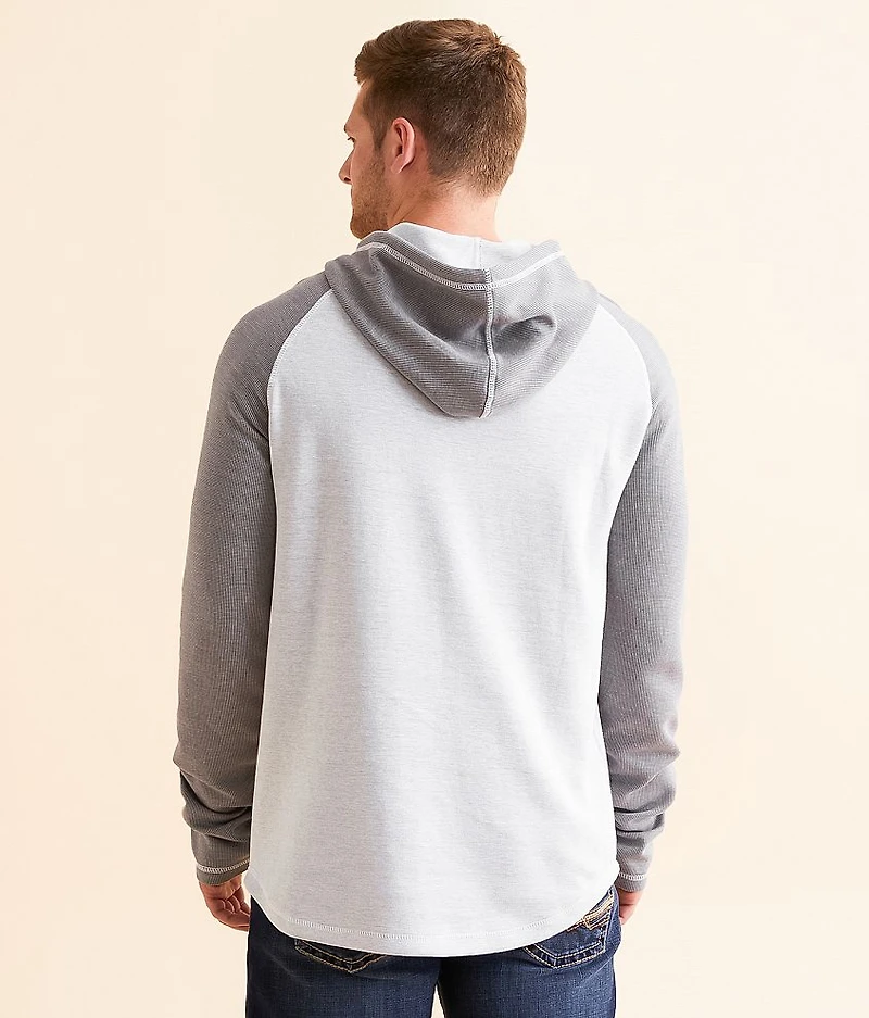 Raglan Henley Hoodie