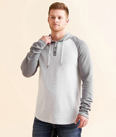 Raglan Henley Hoodie