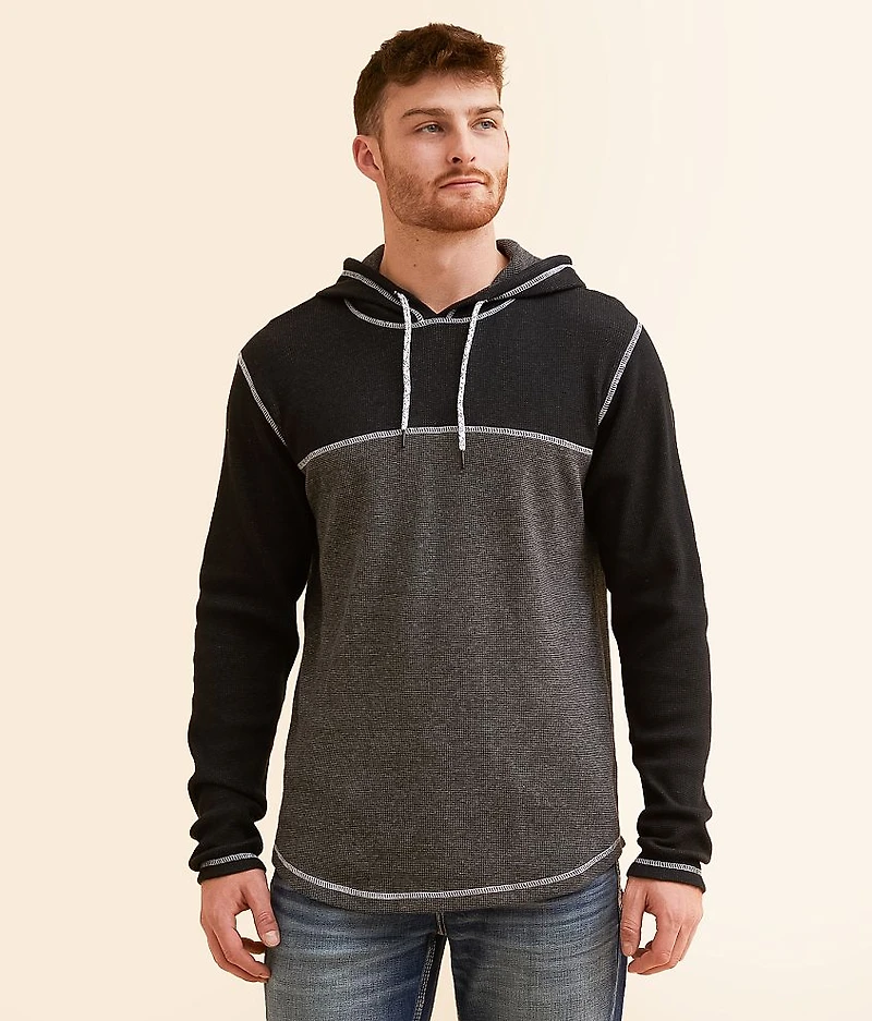 Color Block Thermal Hoodie