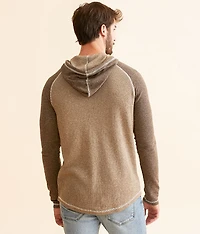 Raglan Henley Hoodie
