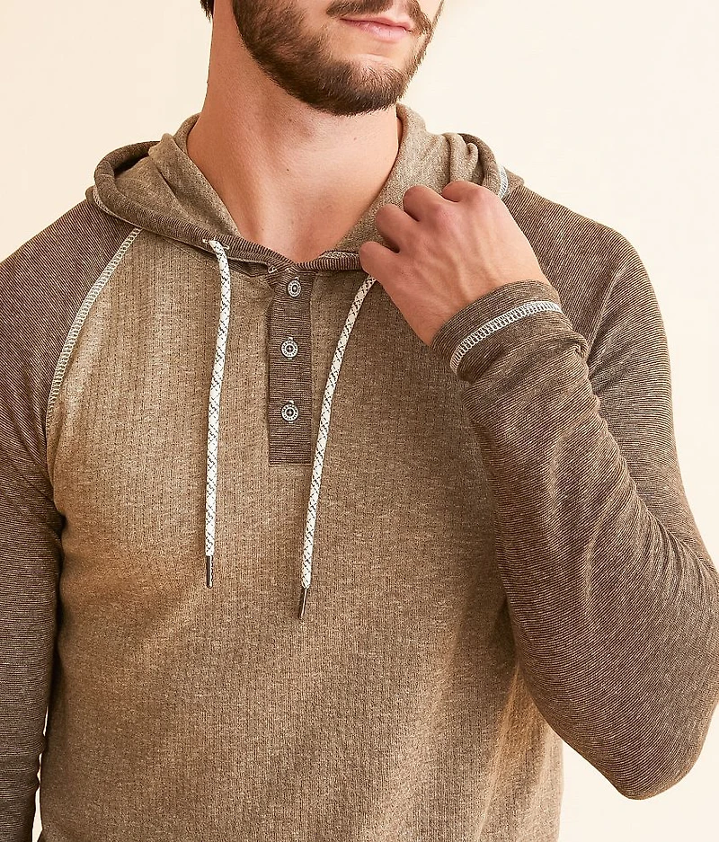 Raglan Henley Hoodie