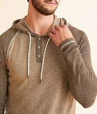 Raglan Henley Hoodie