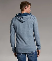 Snap Henley Hoodie