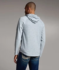 Quarter Snap Henley Hoodie