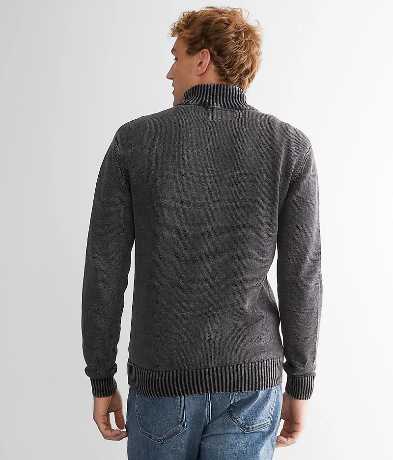 Quarter Zip Pullover Sweater