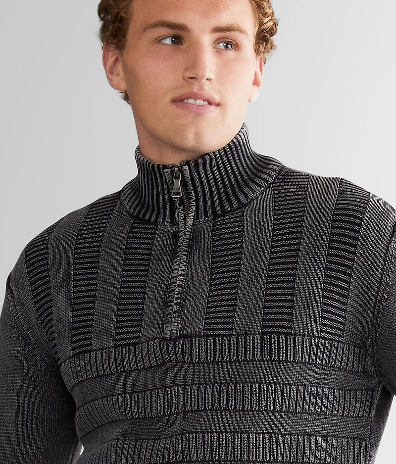 Quarter Zip Pullover Sweater