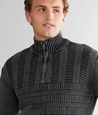 Quarter Zip Pullover Sweater