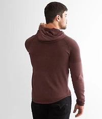 Crossover Hooded Sweater