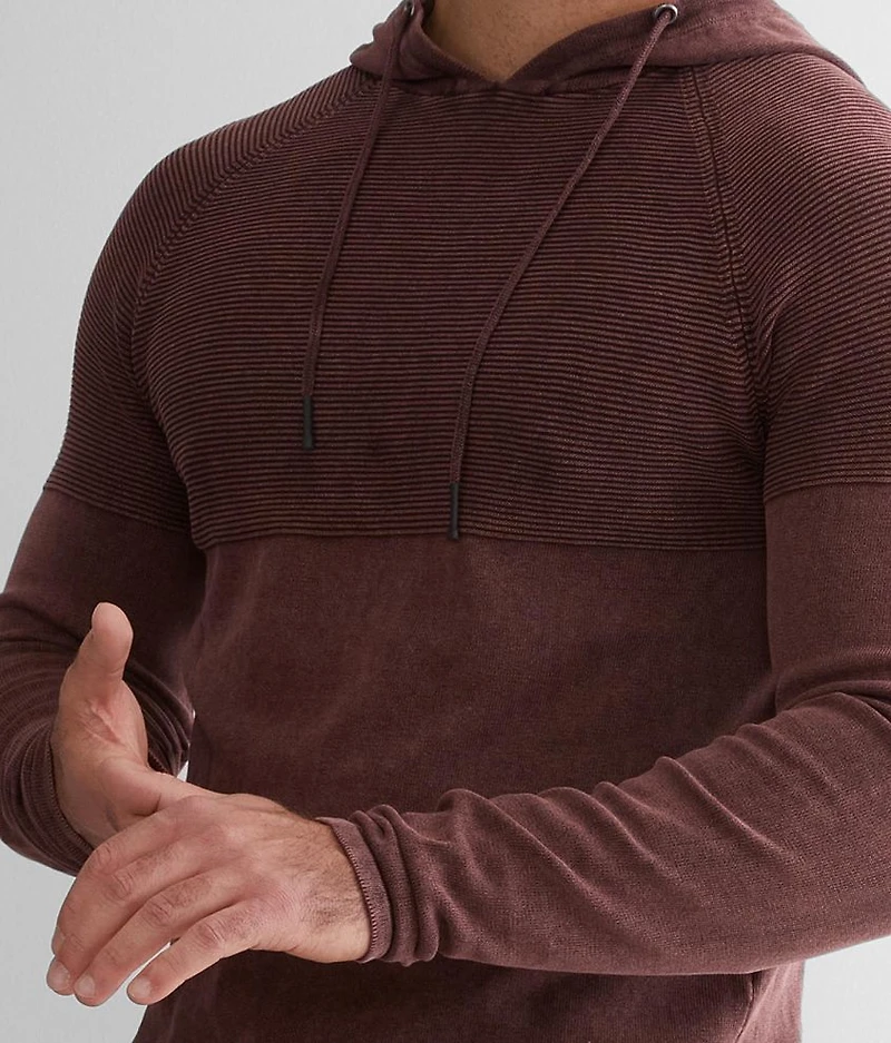 Crossover Hooded Sweater