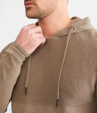 Stonewash Crossover Hooded Sweater