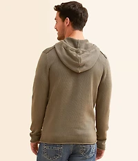 Crossover Hooded Sweater