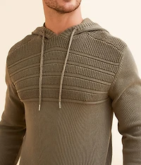 Crossover Hooded Sweater