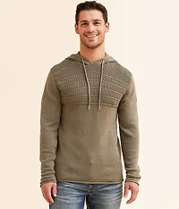 Crossover Hooded Sweater