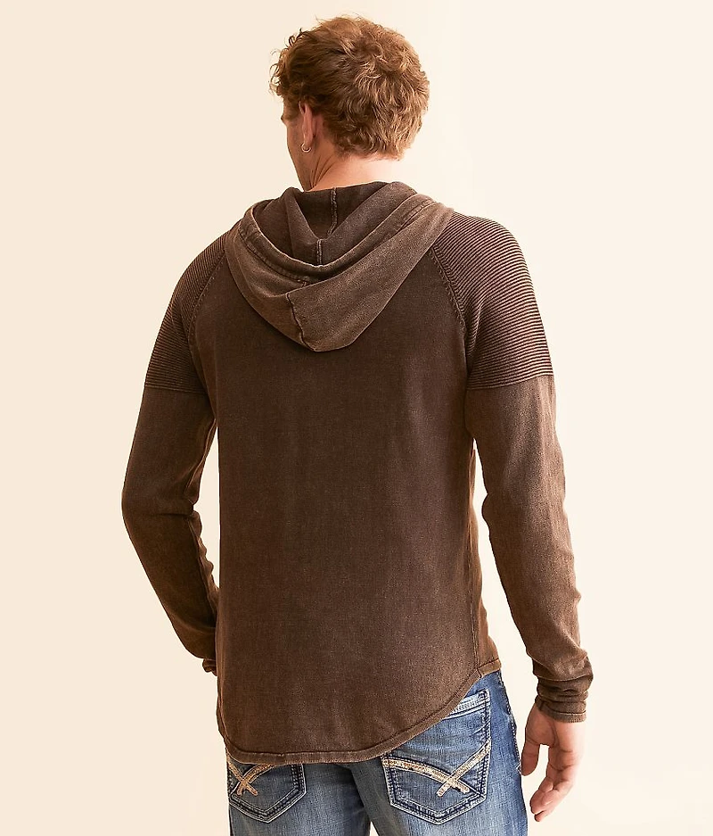 Crossover Hooded Sweater