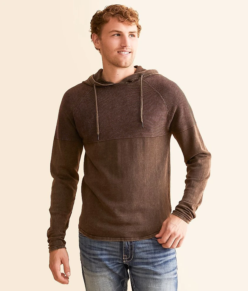 Crossover Hooded Sweater