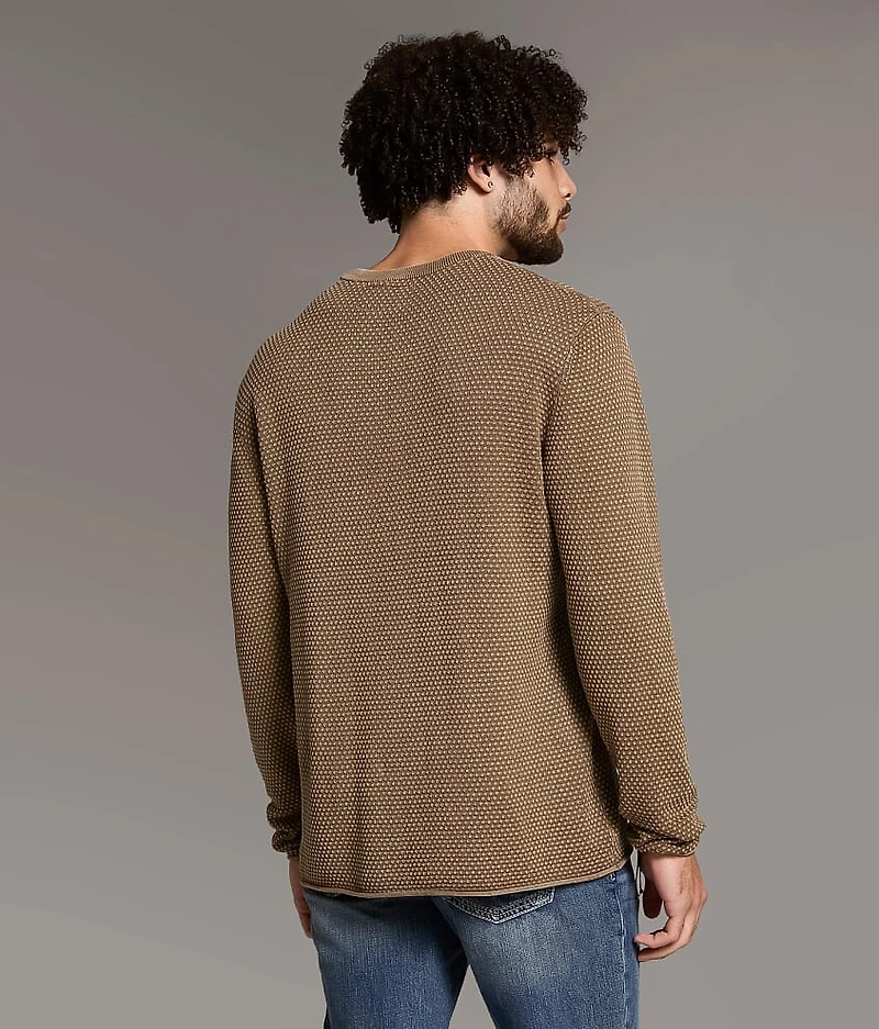 Textured Stonewash Sweater