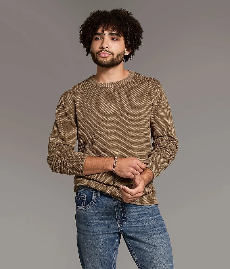 Textured Stonewash Sweater