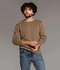 Textured Stonewash Sweater