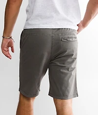 Washed Stretch Short