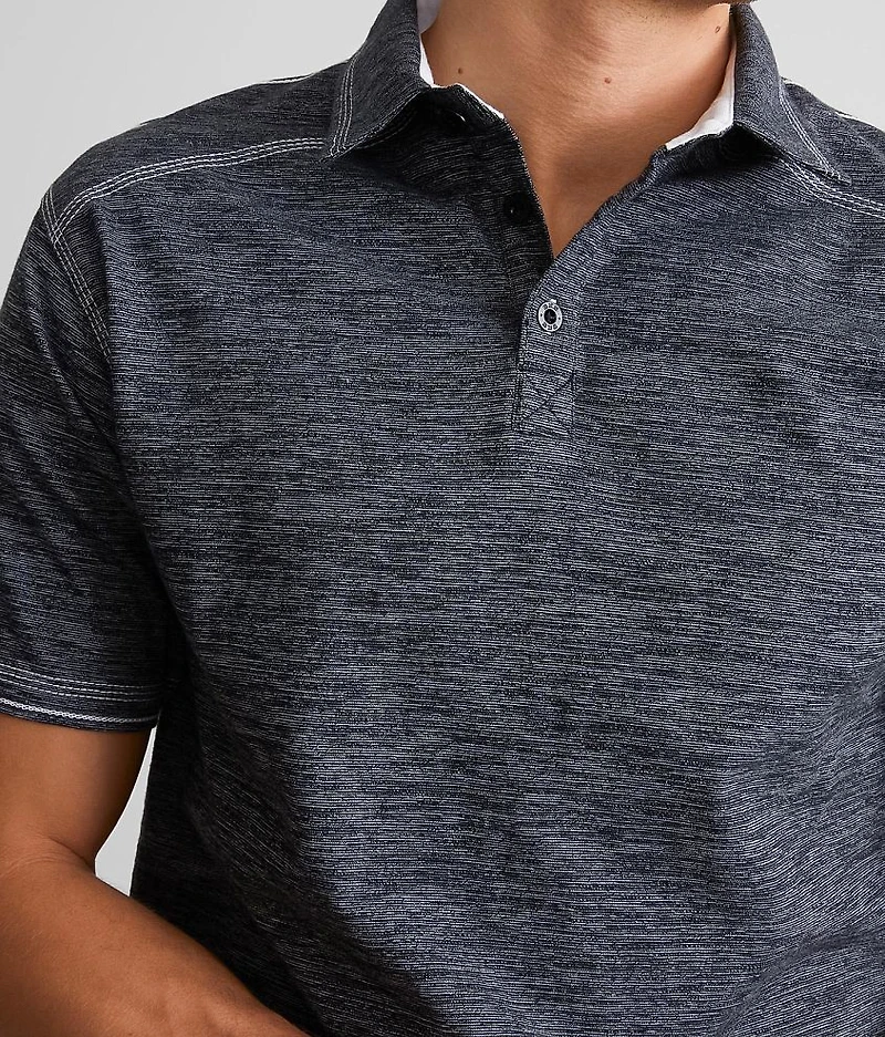 Slub Knit Polo