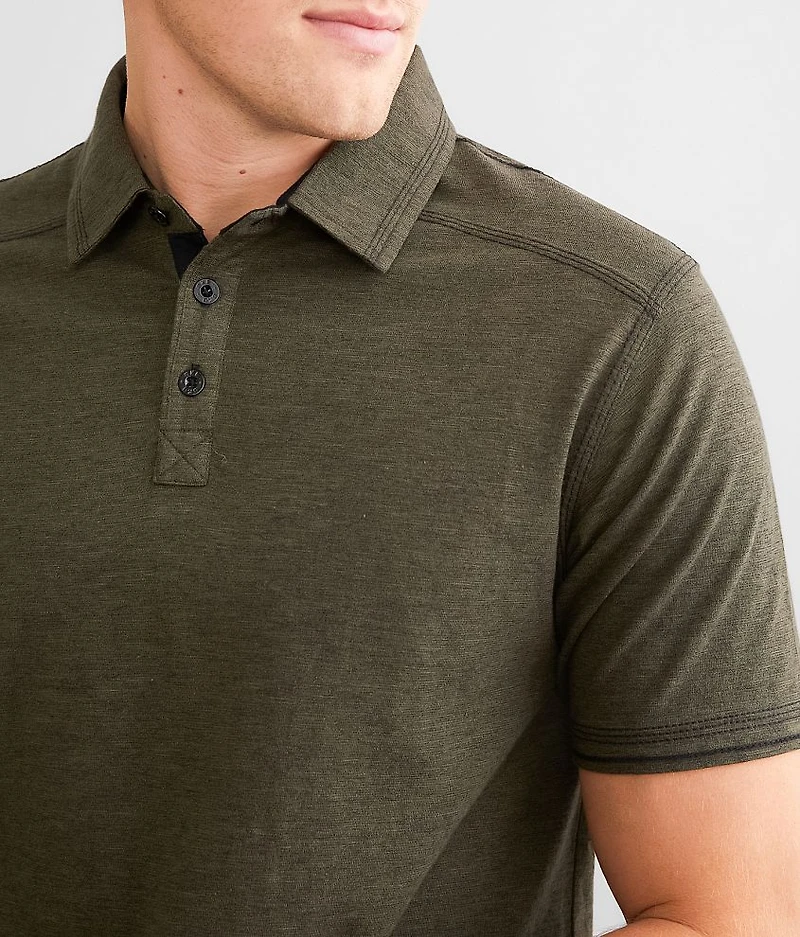 Slub Knit Polo