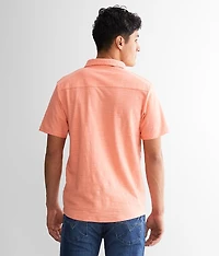 Slub Knit Polo
