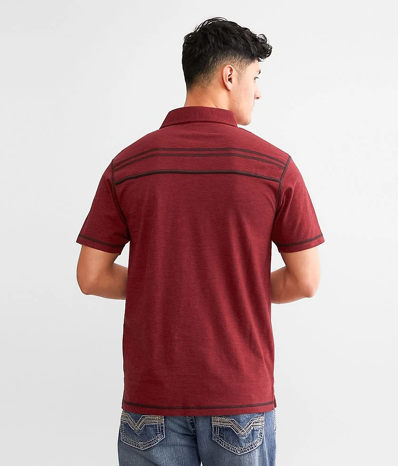 Slub Knit Polo