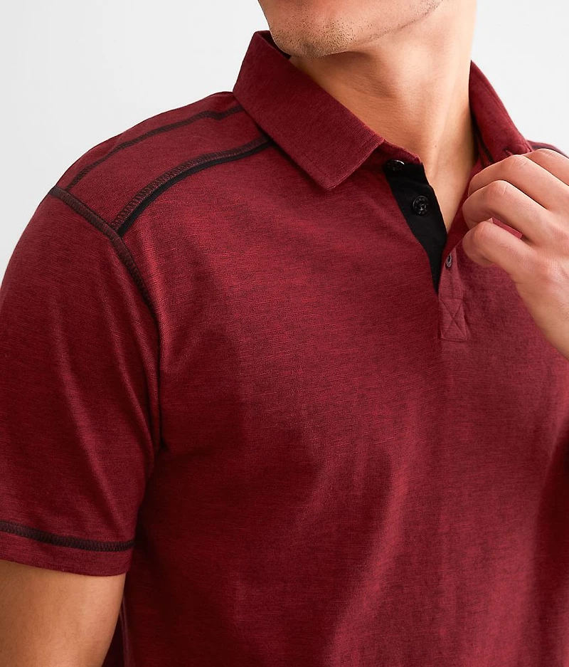 Slub Knit Polo