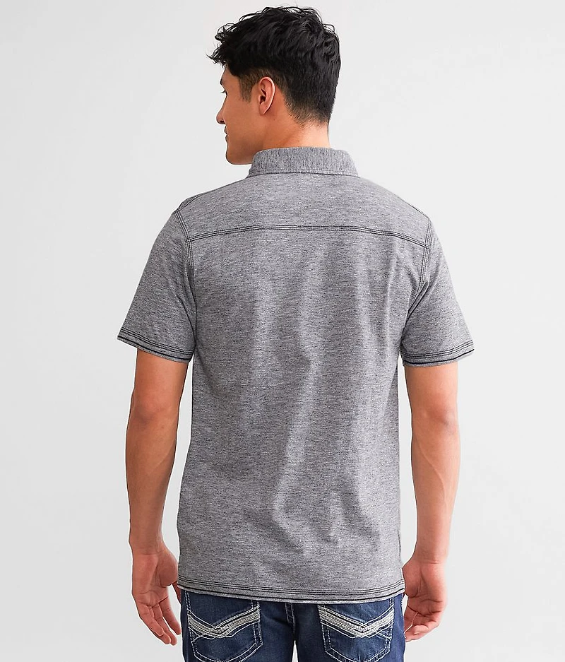 Slub Knit Polo