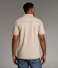 Heathered Polo