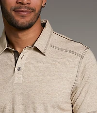 Heathered Polo