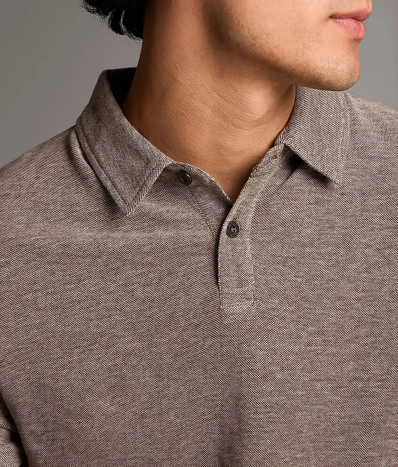 Heathered Polo