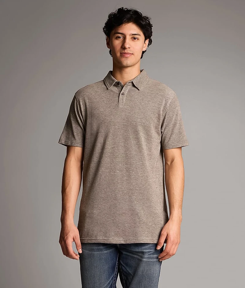 Heathered Polo